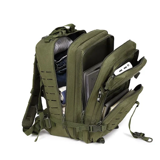 Title 2, Molle3 3-Day Military Hiking Backpack with Belt...