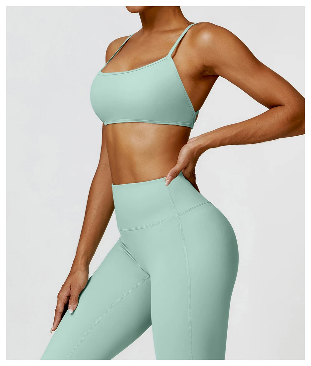 Women's Fashion Brushed Tight Yoga Bra Top provides perfect support, is ideal for workouts and offers all-day comfort an — photo 8