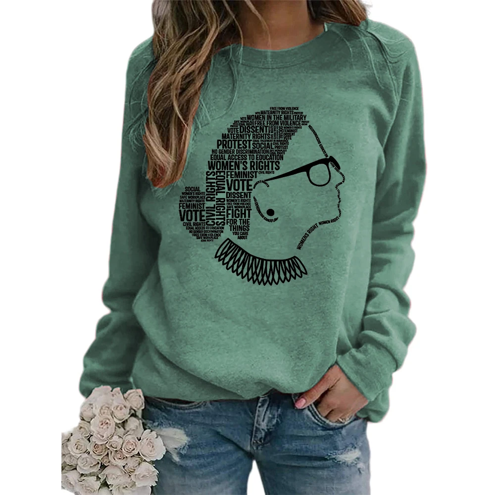 Title 5, Sudadera de manga larga con cuello redondo y es...