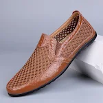 Genuine Leather Summer Comfort Men's Sandals Sneakers. Experience ultimate comfort and style this summer. Perfect for ev — photo 1