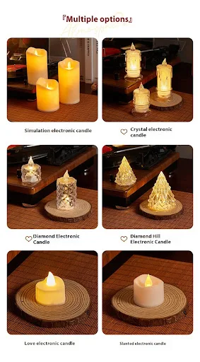 Title 6, Iceberg Small Night Lamp Christmas Tree Bedside...