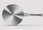 Stainless steel heat conduction plate for even heat distribution. Cook efficiently and achieve perfect results consisten — photo 3