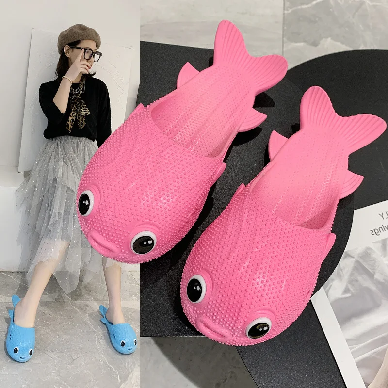 Title 6, Creative Funny Soft Bottom Puffer Fish Slippers...