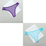 Blue and purple