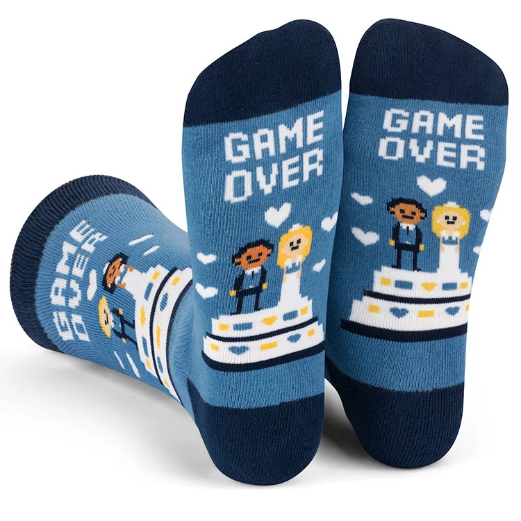 Title 2, Fashion Sole English Letter Socks
