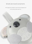 Koala Musical para Bebês, Ajuda a Dormir com Ruído Branco, Brinquedo para Conforto Infantil, Auxilia no Sono e Relaxamento — foto 17