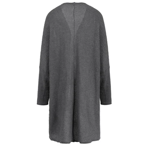 Title 11, Dames effen kleur cardigan, halflange gebreide ...