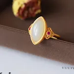 White Jade Ring