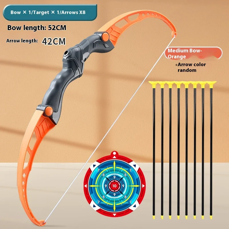 Kids Traditional Bow and Arrow Toy Set Outdoor Sports Parent Child Game for Boys Encourages Physical Activity and Fun Ou — photo 7