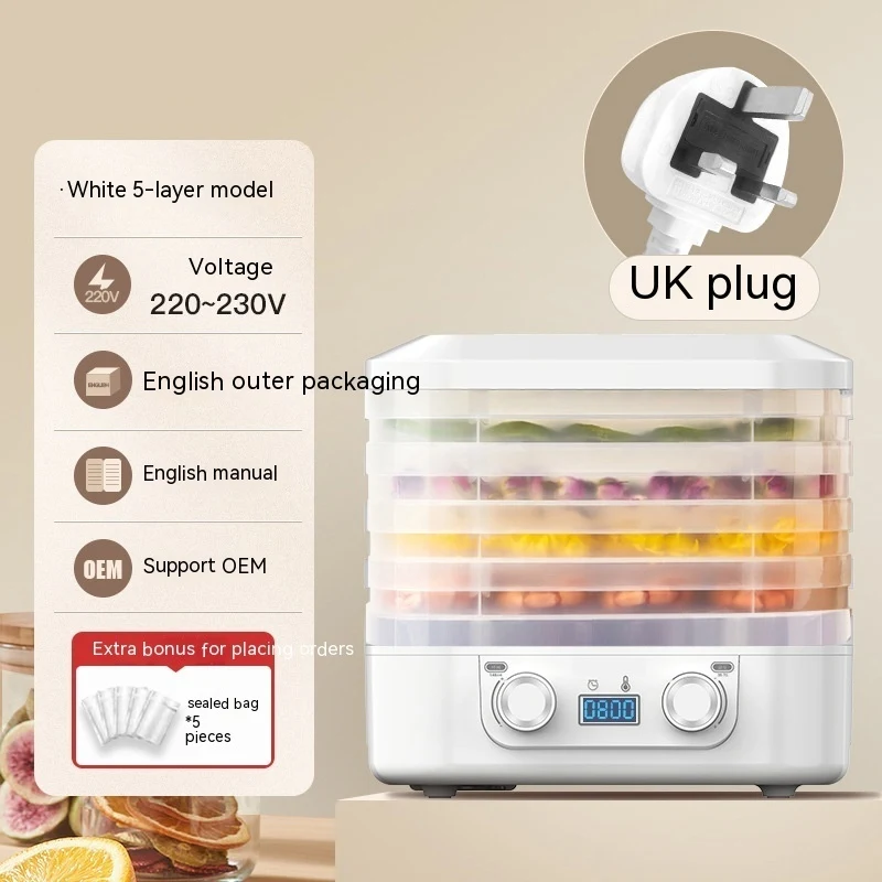 Title 11, Household fruit dehydrator for healthy snacks a...