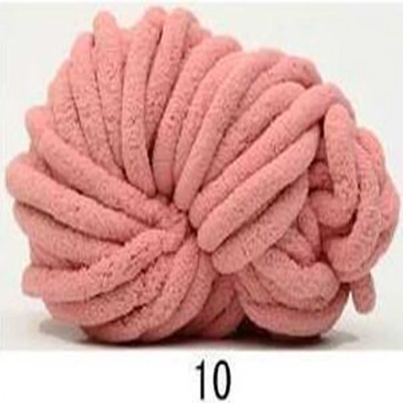 2.5cm thick icicle super thick chenille yarn for soft, warm, and luxurious blankets, throws, and accessories. Easy to us — photo 14