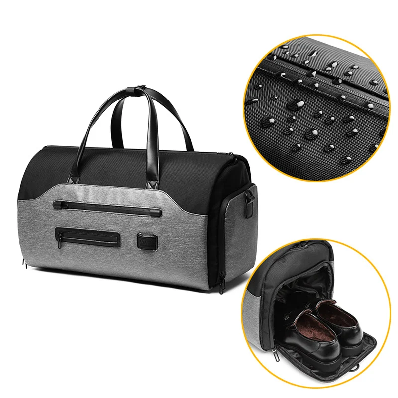 Bolsa de viagem Oxford portátil e dobrável. Impermeável, ideal para bagagem de mão, oferece grande capacidade e facilita suas viagens. — foto 7