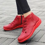 Lichtgewicht leren wandelschoenen — foto 2