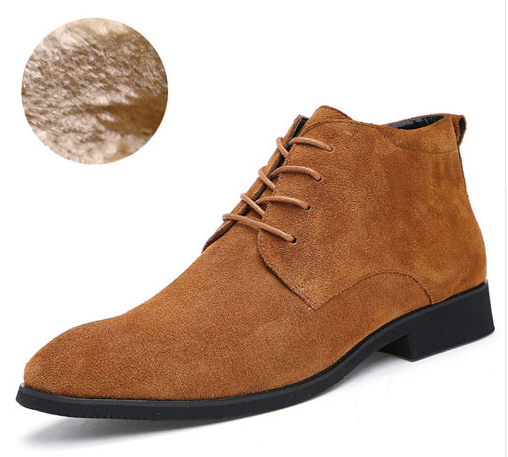 Title 3, Mens British pointed Derby business shoes, com...