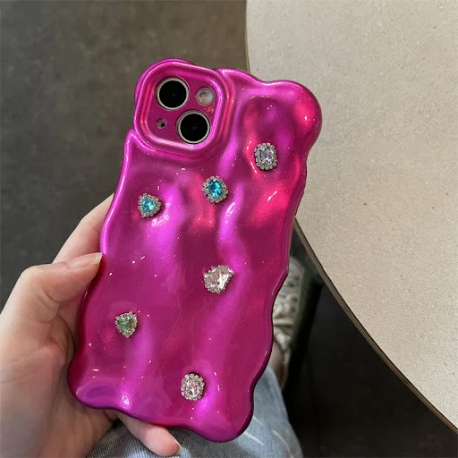 Title 2, Niche Sweet Cool Hot Girl Phone Case. Stylish p...