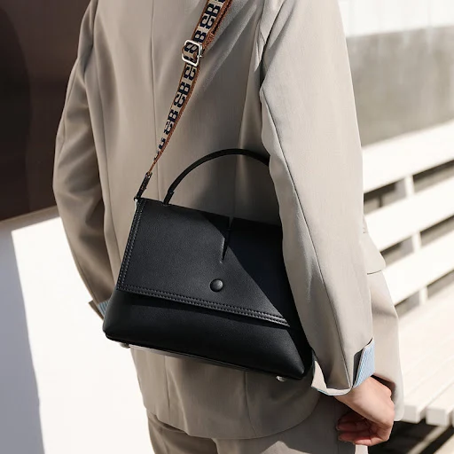 Title 2, RetroShoulder Bag Trendy Korean Leather Womens...