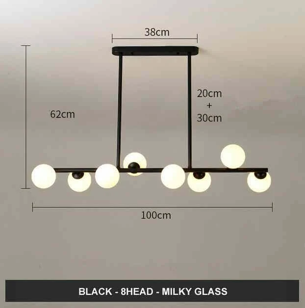 Title 5, Modern Minimalist Glass Bubble Ball Lamp Nordic...