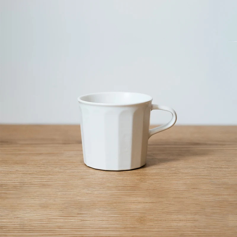 Mumo Mug Yabai Dehua Porcelain Coffee Cup and Water Cup, Literary and Artistic Design, Modern and Concise for Stylish Dr — photo 3