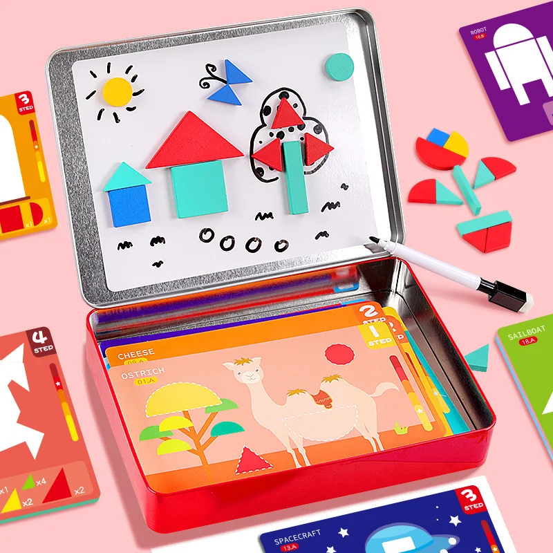 Title 4, Magnetic Geometric Shape Cognitive Building Blo...