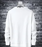 Camiseta masculina de manga comprida com gola redonda e engomadoria — foto 3