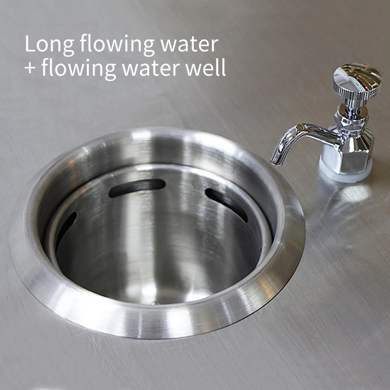 Title 5, Stainless Steel Cup Washer for Bar Counters, Em...