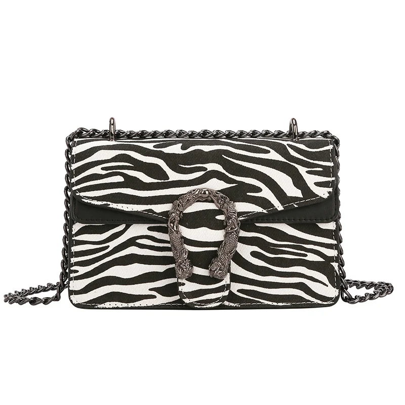 Patrón de leche Cadena de moda occidental de una bolsa diagonal pequeña diagonal — foto 6