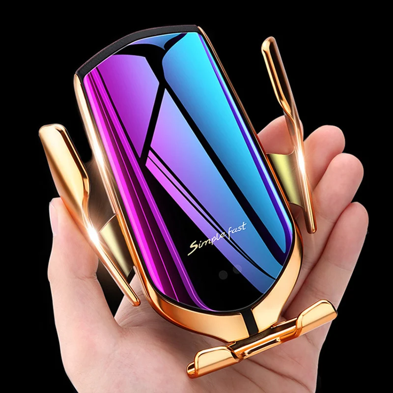 Car holder mobile phone wireless charger Keep your phone charged and secure while driving, experience fast wireless char — photo 5