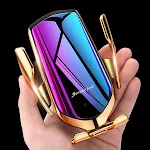 Car holder mobile phone wireless charger Keep your phone charged and secure while driving, experience fast wireless char — photo 5