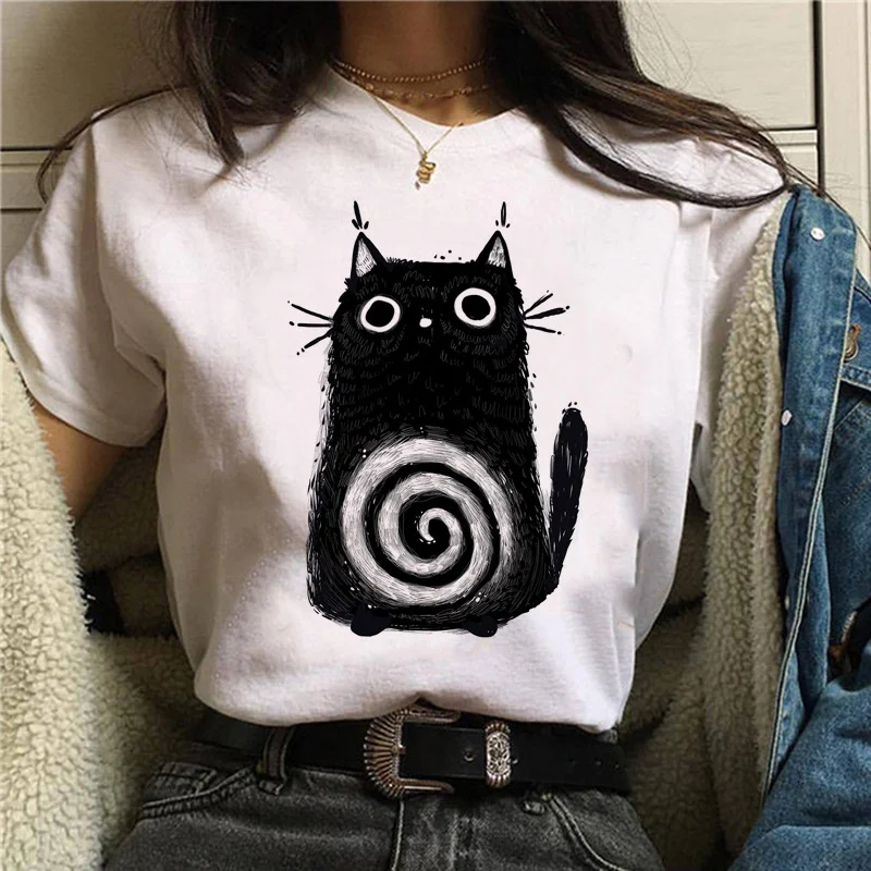 Title 7, Cat Mushroom Halloween Womens Streetwear Short...