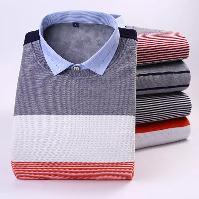 Fake two warm shirts — photo 1