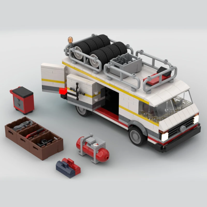 Modelo de carro educativo montado Quattro S1 E2 Transporter — Aprenda brincando, ideal para crianças e estudantes, desenvolve habilidades motoras. — foto 2