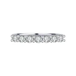 Anillo de diamantes Seven Stars Row para mujer, elegancia brillante. Luce este anillo de moda con siete estrellas de diamantes. Diseño único. — foto 9
