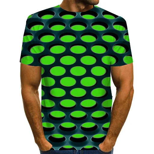 Title 10, Mens 3D Digital Printed Short Sleeve T-Shirt. ...
