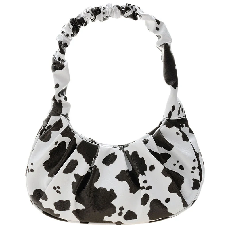 Bolsa feminina de ombro único com estampas de animais, retrô e fashion. Perfeita para um visual moderno e estiloso com esta bolsa única. — foto 1