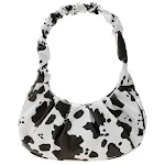 Bolsa feminina de ombro único com estampas de animais, retrô e fashion. Perfeita para um visual moderno e estiloso com esta bolsa única. — foto 1