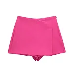 Women's High Waist Asymmetric Shorts – Elevate your style with these comfortable and chic shorts. Perfect for a modern a — photo 14
