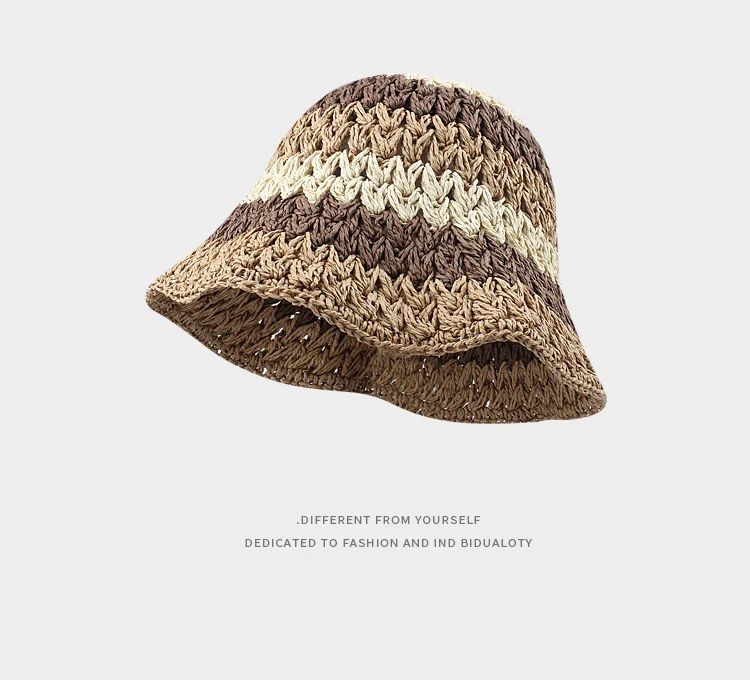 Title 6, Rainbow Straw Bucket Hat Bucket Hat