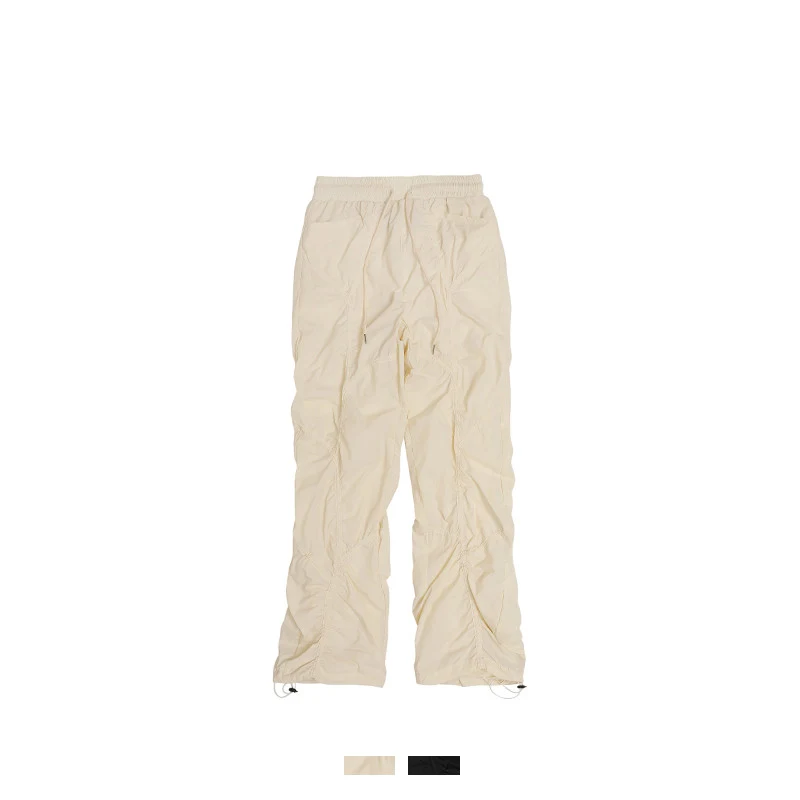 Title 1, Ruffian Personality Pleated Loose Casual Micro ...