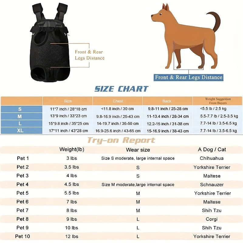 Title 2, 1pc,Cat and Dog Pet Backpack, Cat and Dog Trave...