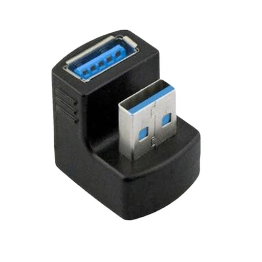 Title 5, Adaptador USB 3.0 Macho para Fêmea 180 Graus