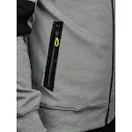 Men's Hooded Stitching Sweater Cardigan Jacket, providing warmth and style, a versatile outerwear piece for casual comfo — photo 5