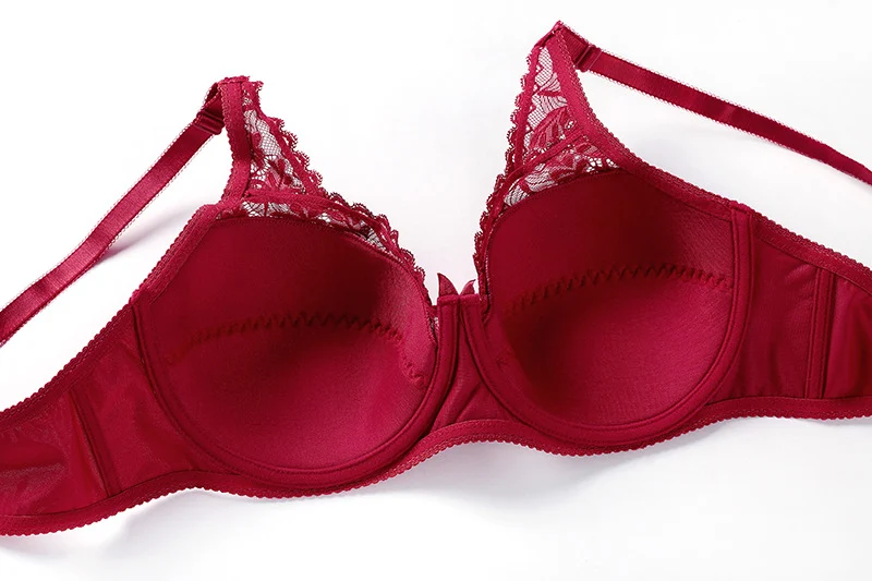 Title 10, Plus Size Ultra-thin Mold Cup Cotton Bra offers...