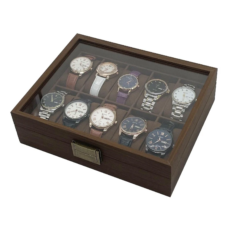 Black Walnut Wooden Storage and Display Box. A stylish way to organize and showcase your cherished items, adding eleganc — photo 4