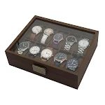 Black Walnut Wooden Storage and Display Box. A stylish way to organize and showcase your cherished items, adding eleganc — photo 4