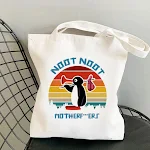 Sacola de compras personalizada em branco com zíper de algodão lona para estudantes. Ideal para compras diárias e uso geral. — foto 7