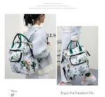 Bolsa maternidade impermeável em tecido Oxford de grande capacidade, perfeita para levar tudo do bebê com organização e estilo — foto 9