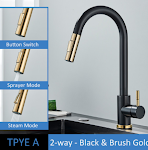 304 Stainless Steel Kitchen Pull-out Faucet — Enhance your kitchen with this durable and easy to use pull-out faucet for — photo 12