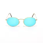 Gold Frame Ice Blue