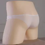 Cuecas masculinas sem costura de seda gelada, cintura baixa, toque nude, leves e transparentes. Conforto e liberdade. — foto 3