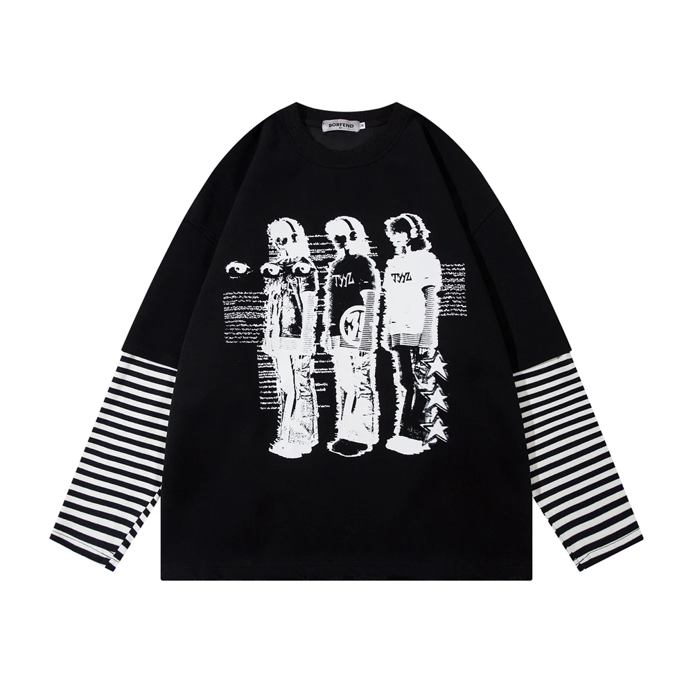 Suéter Listrado Gola Redonda Masculino Conforto e estilo em uma peça única. Perfeito para diversas ocasiões, este suéter oferece maciez, caimento ideal e um visual moderno. — foto 20
